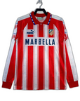 Atletico Madrid 94/95 I Home Jersey - Long Sleeve Retro Version
