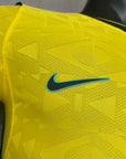 Brazil 2026 Home Player Version Long-Sleeve Jersey [Slim Fit]