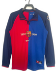 Barcelona 98/99 I Home Jersey - Long Sleeve Retro Version