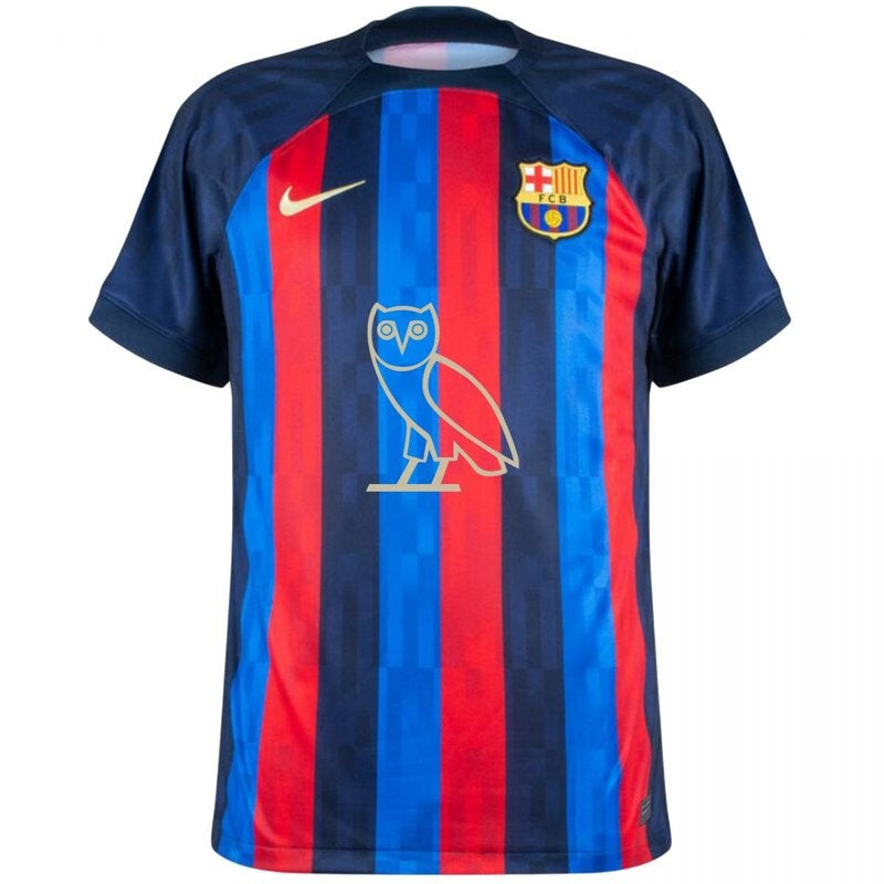 Barcelona &amp; Drake Special Edition 22/23 OVO Jersey - Fan Version