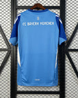 Bayern Munich Goalkeeper Blue Jersey 2025/26