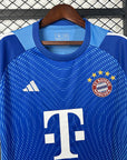 Bayern Munich Goalkeeper Blue Jersey 2025/26