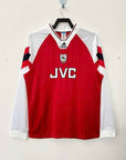 Arsenal Retro Jersey Home 1992/94 Long Sleeve - Remake