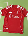 Liverpool Player Jersey Home 2025/26