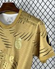 Real Madrid 2025/26 Training Gold Jersey (Slim Fit)
