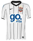 Retrô Corinthians Titular 2009 Branca Masculina