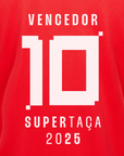 Camisola Benfica Principal Vencedor Supertaça 2025 - MODELO EXCLUSIVO! 🔥🦅
