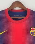 Barcelona 12/13 I Home Jersey - Long Sleeve Retro Version