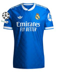 Real Madrid Third Fan Jersey 2025/26 adidas Originals+ Patch Champions League