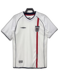 England 2002 I Home Jersey - Retro Version