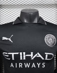 Manchester City Player Away Jersey 2025/26 Long Sleeve