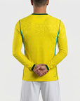 Brazil 2026 Home Player Version Long-Sleeve Jersey [Slim Fit]