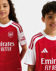 Kids Arsenal Home Kit 2025/26