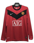 Manchester United 2010 I Home Jersey - Long Sleeve Retro Version
