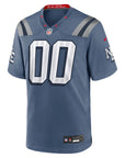 New England Patriots  2025 Rivalries Collection Custom Game Jersey - Storm Blue