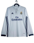 Real Madrid 16/17 I Home Jersey - Long Sleeve Retro Version